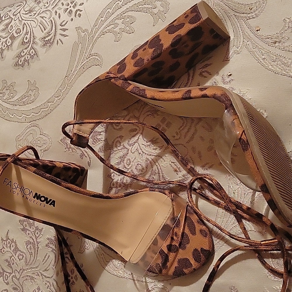 Fashion Nova Women Leopard Heels